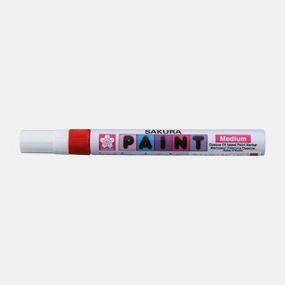 Marker Paint ze średnią czerwoną końcówką, Sakura