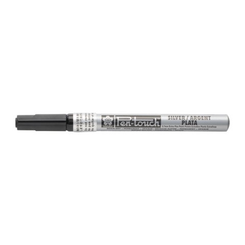 Marker Pen-touch Extra Fine srebrny, Sakura