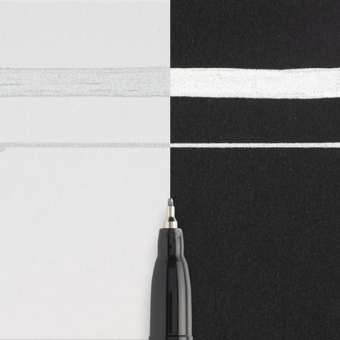 Marker Pen-touch Extra Fine srebrny, Sakura