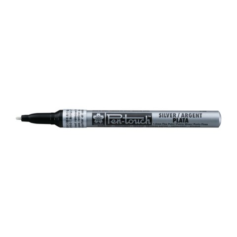 Marker Pen-touch Fine srebrny, Sakura