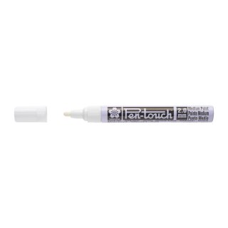 Marker Pen-touch Medium biały, Sakura