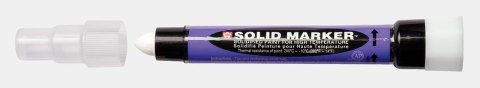Marker Solid biały, cienki do wysokoch temperatur, Sakura