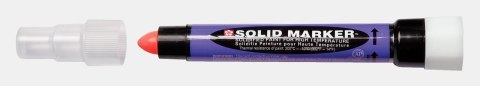 Marker Solid czerwony, cienki do wysokoch temperatur, Sakura