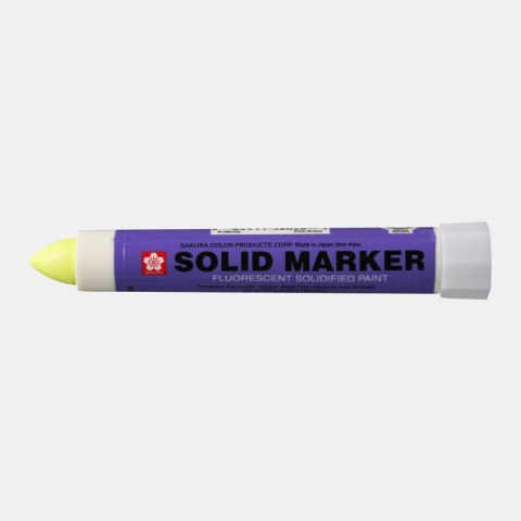 Marker Solid żółty FLUO do wysokoch temperatur, Sakura