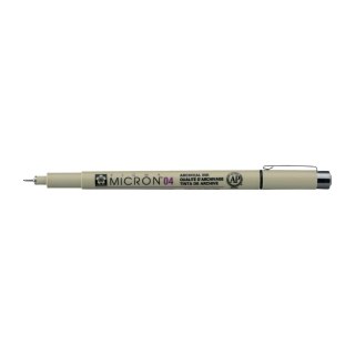 Marker, długopis Pigma Micron 04, 0,40 mm czarny, Sakura