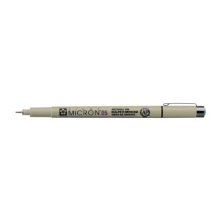 Marker, długopis Pigma Micron 05, 0,45 mm czarny, Sakura