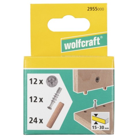 Materiały eksploatacyjne do połączeń skręcanych, wolfcraft