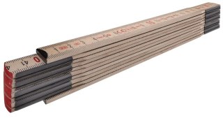 Miara składana 2m STABILA 507N, brzoza, kolor naturalny, sekcji 10