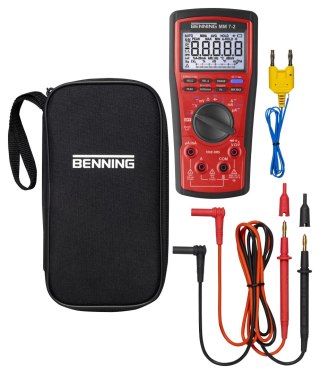 Miernik uniwersalny BENNING MM 7-2 cyfrowy z akcesoriami