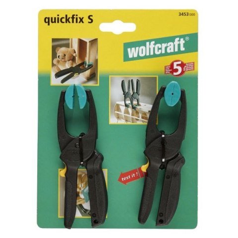 Mini kleszcze zaciskowe Wolfcraft - quickx S 30 [2 szt.]