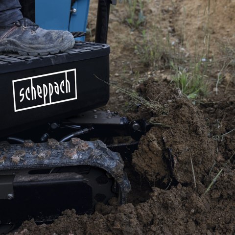 Minikoparka Scheppach EXC815