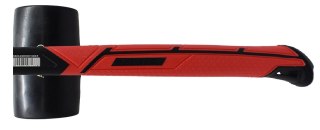 Młotek gumowy czarny 450 g Abraboro