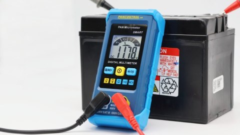 Multimetr cyfrowy PAN MICROMETER 1mV - 600V AC/DC NCV CAT III 300V