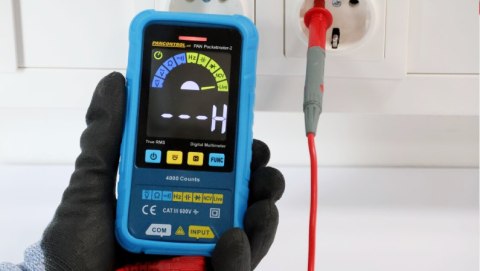 Multimetr kieszonkowy PAN POCKETMETER-2 True RMS CAT III 600 V