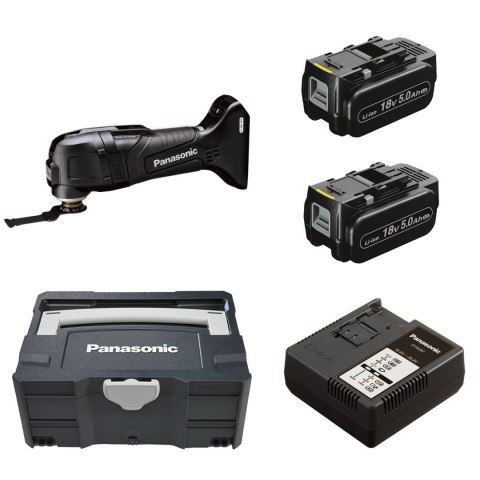 Multitool 18V Panasonic EY46A5 Systainer 2x 5.0Ah ładowarka