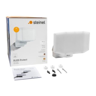 Naświetlacz bez czujnika Steinel XLED Protect 13,6W 3000K 1642lm IP54 IK03 230V biały / tworzywo sztuczne