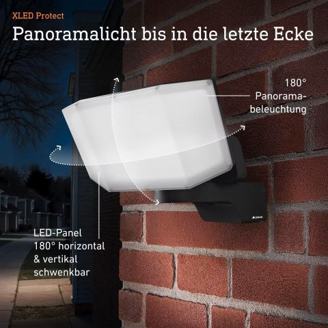 Naświetlacz bez czujnika Steinel XLED Protect 13,6W 3000K 1642lm IP54 IK03 230V biały / tworzywo sztuczne