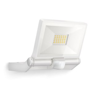 Naświetlacz z czujnikiem Steinel XLED ONE XL S LED PIR 42,6W 3000K 4200lm IP44 IK03 230V biały / aluminium