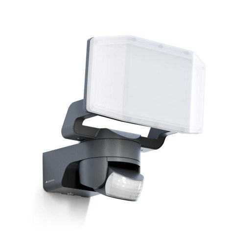 Naświetlacz z czujnikiem Steinel XLED Protect PIR 14,3W 3000K 1642lm IP54 IK03 230V antracytowy / tworzywo sztuczne