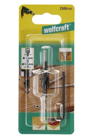 Nawiertak z fazownikiem 3,5 - 5 mm Wolfcraft