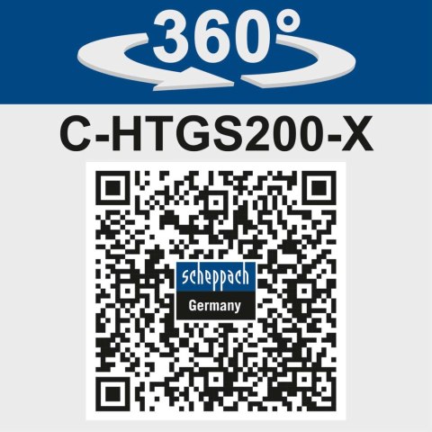 Nożyce do podcinania C-HTGS200-X 20 V IXES Scheppach