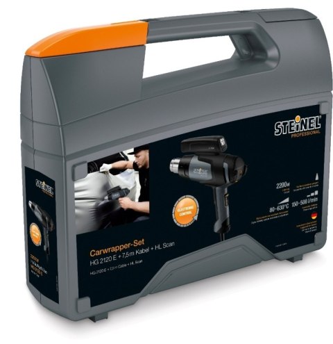 Opalarka STEINEL HM2120 E, 2200W, zestaw car wrapper [089658]