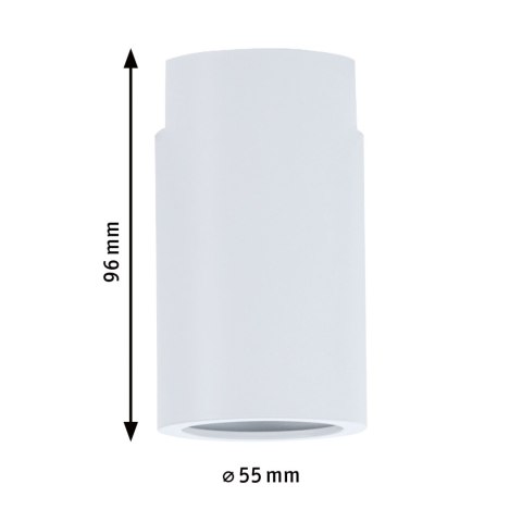 Oprawa Ceiling Socket URail max 1x20W E27 230V biały RAL 9003 / metal