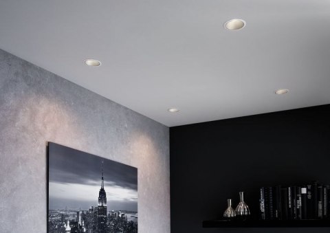 Oprawa do wbudowania COLE COIN LED 3-STEP DIM 1x6W 470lm 2700K IP44 230V biały / srebrny matowy