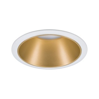 Oprawa do wbudowania COLE GU10. max. 10W 88mm 230V biały matowy/ złoty matowy