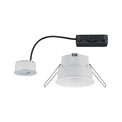 Oprawa do wbudowania CYMBAL COIN LED DIM 6.5W 440lm 2000-2700K IP44 230V biały matowy