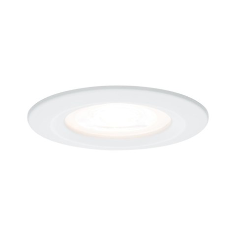 Oprawa do wbudowania NOVA LED DIM stała zestaw 3xGU10 6.5W 460lm 78mm 2700K IP44 230V biały mat
