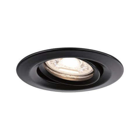Oprawa do wbudowania NOVA PLUS COIN LED Mini DIM wychylna 3x4W 310lm 66mm 2700K IP23 230V czarny matowy