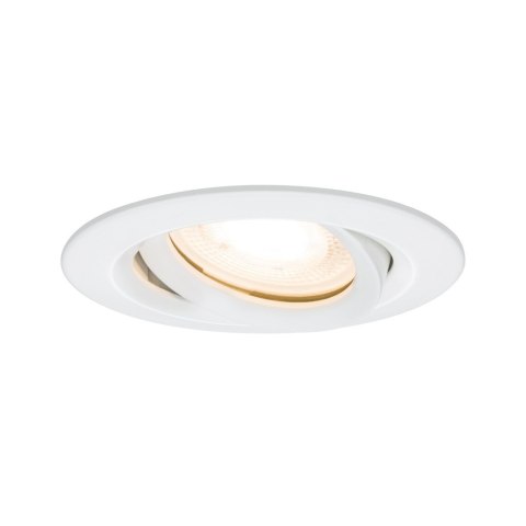 Oprawa do wbudowania NOVA PLUS LED DIM wychylna GU10 max.35W 93mm IP65 230V biały matowy / aluminium