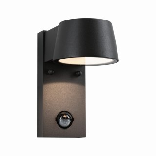 Oprawa elewacyjna CAPEA LED 6W 500lm 3000K czujnik ruchu zmierzchu IP44 230V antracyt aluminium