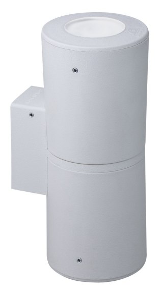 Oprawa elewacyjna FRANCA 90-2L WALL FROSTED Fumagalli GU10 LED CCT 2x4,8W 240 mm 2700K/4000K SET IP55 góra/dół 230V biały / twor
