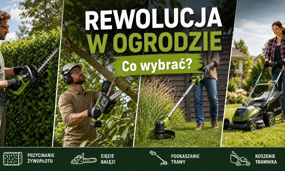 Akumulatorowe narzędzia ogrodowe — 5 sprzętów, które realnie ułatwią pracę w ogrodzie