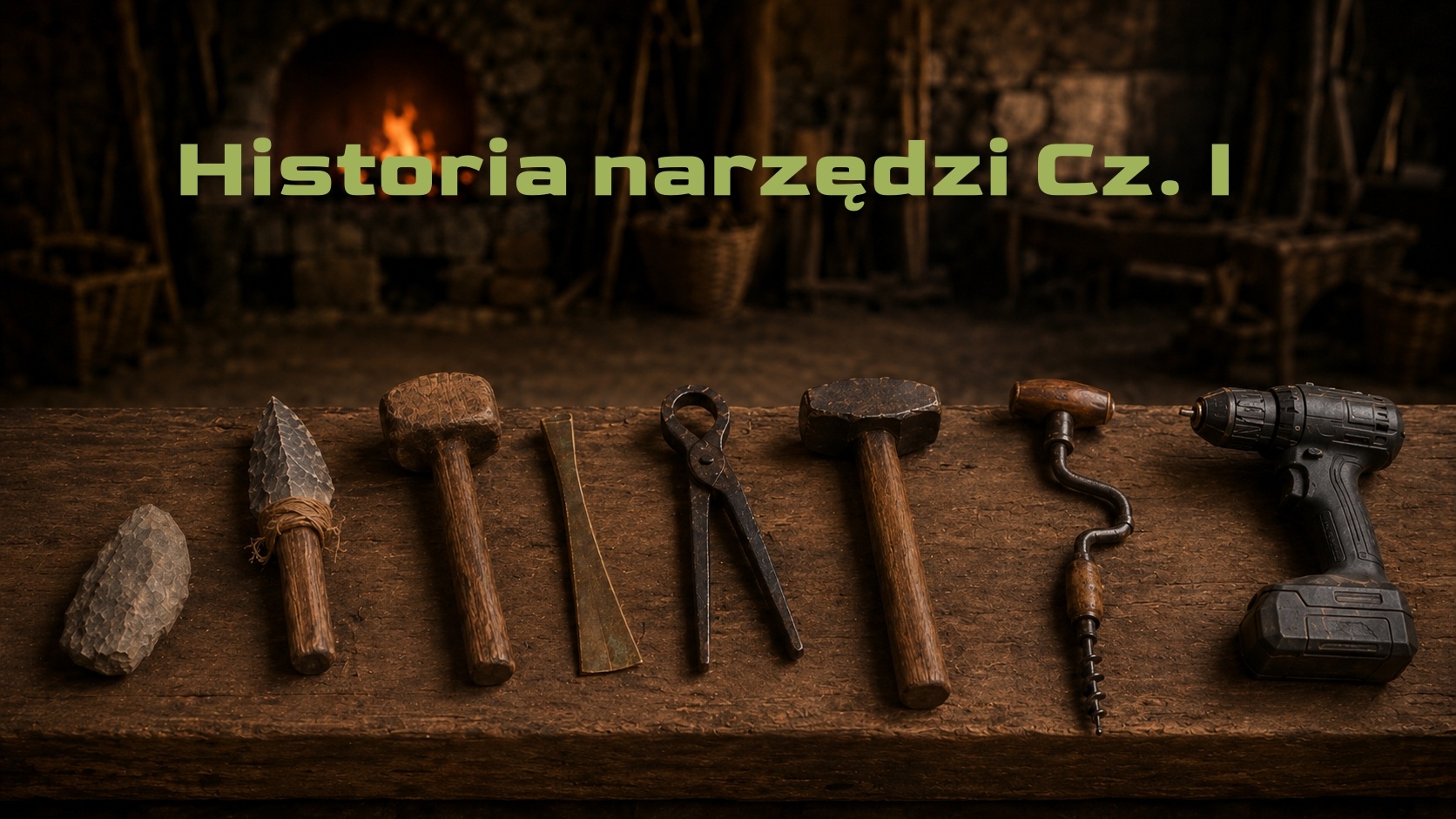 Historia narzędzi: od kamienia do średniowiecznego warsztatu