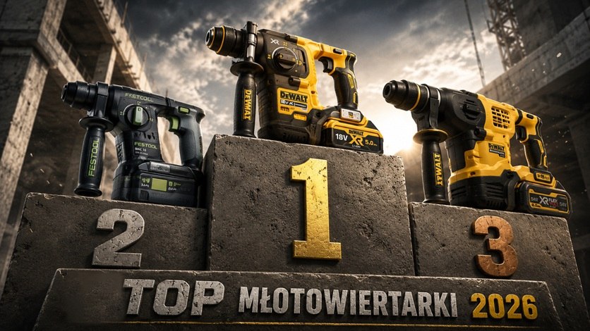 Ranking młotowiertarek SDS-Plus 2026 e-metal
